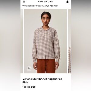 Viviane Shirt N°732 Nagpur Pop Pink